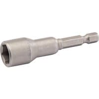 Steel Draper Nut Spinner, 8mm, with hexagonal socket and cylindrical handle, designed for tightening nuts.