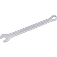 Silver Draper Redline 6mm metric combination spanner with open and ring ends, slim and polished finish.