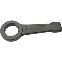 Black Draper Ring Slogging Wrench, 30mm, with a circular ring end and flat striking surface.