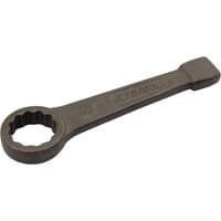 Black Draper Ring Slogging Wrench, 32mm, with a solid metal handle and a circular, toothed ring end.