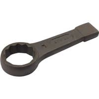 Draper Ring Slogging Wrench, 75mm, dark metal finish with a hexagonal ring and flat handle.