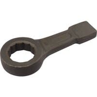 Draper Ring Slogging Wrench, 80mm, dark metal finish with a thick handle and circular ring head.