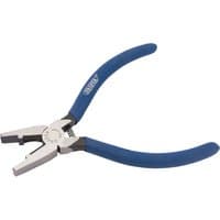 Draper ScotchLok Crimping Pliers, 150mm, with blue rubber grips and silver metal jaws.