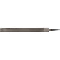 "Draper Smooth Cut Half Round File, 12 x 250mm, with tapered end and flat side for precision filing tasks"