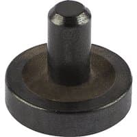 Draper Spare 3/8" Die, round black metal piece with cylindrical center, for 37870 Pipe Flaring Tool Kit.