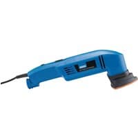 Blue Draper Storm Force 230V Tri-Base Sander, 280W with ergonomic handle and triangular sanding pad.