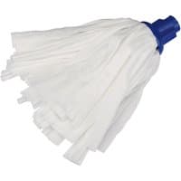 Draper Super Absorbent Mop Head with white strands and blue plastic connector.