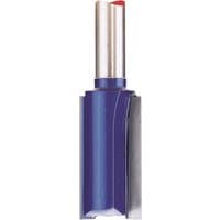Blue and silver Draper TCT router bit, 1/4" straight, 12.7 x 25mm, with a red tip.