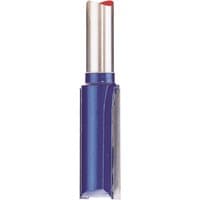 Draper TCT Router Bit, 1/4" straight, silver shaft with blue cutting edge, 9.5 x 25mm size.
