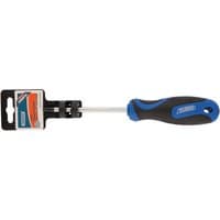 Draper TX-STAR T27 screwdriver with black and blue soft grip handle and silver shaft.