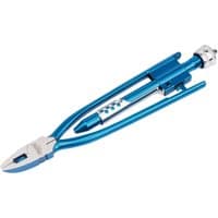 Blue Draper wire twisting pliers, 250mm, with silver cutting jaws and a knurled handle grip.