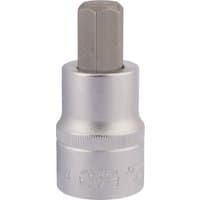 Silver Elora hexagon screwdriver socket, 3/4" square drive, 17mm, with a smooth cylindrical body and engraved text.