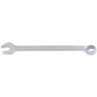 Silver Elora long combination spanner, 13mm, with open-end and ring-end wrench design.