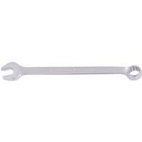 Silver Elora long combination spanner, 14mm, with open-end and ring-end wrench design.