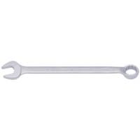Silver Elora long combination spanner, 22mm, with open-end and ring-end design.