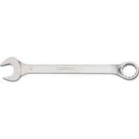 Elora Long Combination Spanner, 70mm, silver with open-end and ring-end, sleek design.