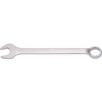 Silver Elora long imperial combination spanner, 2-inch, with open-end and ring-end design.