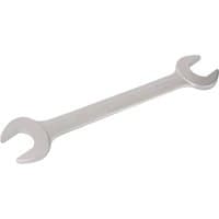 Elora Long Imperial Double Open End Spanner, silver, with 1.13/16 and 2-inch open ends on each side.
