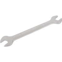 Silver Elora double open end spanner, 1/2 x 9/16 inch, with polished finish and engraved brand name.
