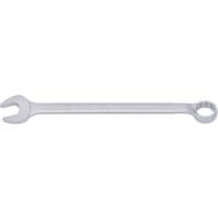 Silver Elora long combination spanner, 5/8", with open end and ring end.