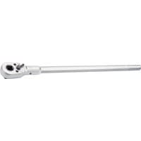 Elora reversible ratchet, 1" square drive, 660mm, with a long silver handle and a polished metal ratchet head.