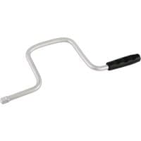 Silver Elora Speed Brace, 1/2" square drive, 380mm length, with black ergonomic handle.