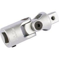 Silver Elora universal joint, 3/4" square drive, 100mm length, with pivoting mechanism and engraved branding.
