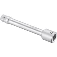 Silver Facom 1" drive extension bar, 200mm length, cylindrical with square drive ends and engraved branding.