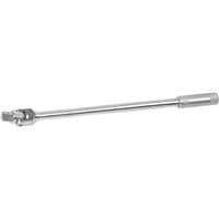 Silver Facom 3/4" drive swivel handle with long shaft and textured grip end.
