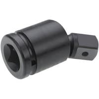 Black Facom 3/4" drive impact universal joint with cylindrical body and square drive end.