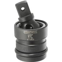 Black Expert by Facom 1/2" Drive Impact Universal Joint with a swivel head and durable metal construction.