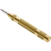 Gold Facom 6mm automatic centre punch with textured grip and pointed steel tip.