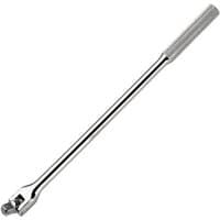 Facom S.145 1/2" drive hinged handle, 410mm, chrome finish with textured grip and pivoting joint.
