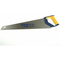 Irwin Jack Xpert handsaw 500mm, 8 TPI, silver blade, blue and yellow ergonomic handle