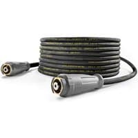 Kärcher 10m high-pressure hose, black with yellow text, 250 bar, features 2 EASY!lock connectors.