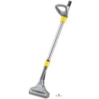 Kärcher 240mm flexible floor nozzle with gray handle, yellow accents, and transparent cleaning head.
