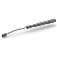 Kärcher 840mm rotatable spray lance, gray with ergonomic grip and angled nozzle for precise cleaning.