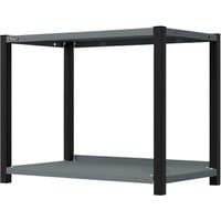 Sealey APMRT2 modular racking top unit with two grey shelves and black metal frame, measuring 580mm.