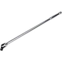 Sealey breaker bar 450mm with 1/2 inch square drive, silver chrome finish, long handle, pivoting head.