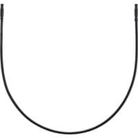 Black Shimano EW-SD300 E-Tube Di2 electric wire, 1200mm length, with slim connectors on both ends.