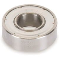 Trend Bearing 24mm diameter, 1/2in bore, silver metallic finish, cylindrical shape with smooth edges.