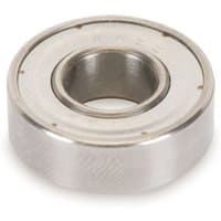 Silver Trend bearing, 7/8in diameter, 3/8in bore, cylindrical shape with smooth metallic finish.