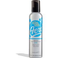 Silver Bondi Sands Aero Tanning Foam Dark 225ml with blue label and aerosol spray nozzle.