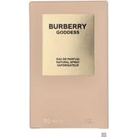 Burberry Goddess Eau de Parfum Spray 50ml in a beige box with a gold label and black text.