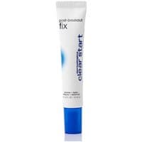 White tube of Dermalogica Clear Start Post Break-Out Fix with blue cap and text, 15ml size.