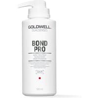 Goldwell Dualsenses Bond Pro 60 Second Treatment, white pump bottle, 500ml, sleek design with black and red text.