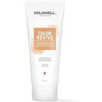 White tube of Goldwell Dualsenses Color Revive Conditioner with orange label and black text.