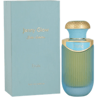 Jenny Glow Bellis Collection Etoille Eau De Parfum, 100 ml, blue ribbed bottle with gold cap and matching box.