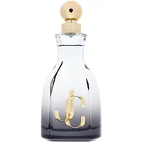 Jimmy Choo I Want Choo Forever Eau De Parfum 100ml, clear to black gradient bottle with gold cap and JC logo.