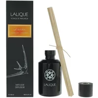 Lalique Le Soleil Chiang Mai diffuser 250ml, black bottle with bamboo reeds, orange label, and decorative cap.